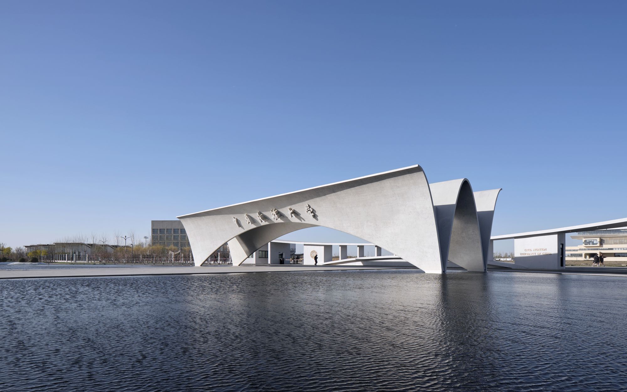 LIBRARY AND SCHOOL GATE OF CAUC | TJAD ORIGINAL DESIGN STUDIO - ARCH2O-5