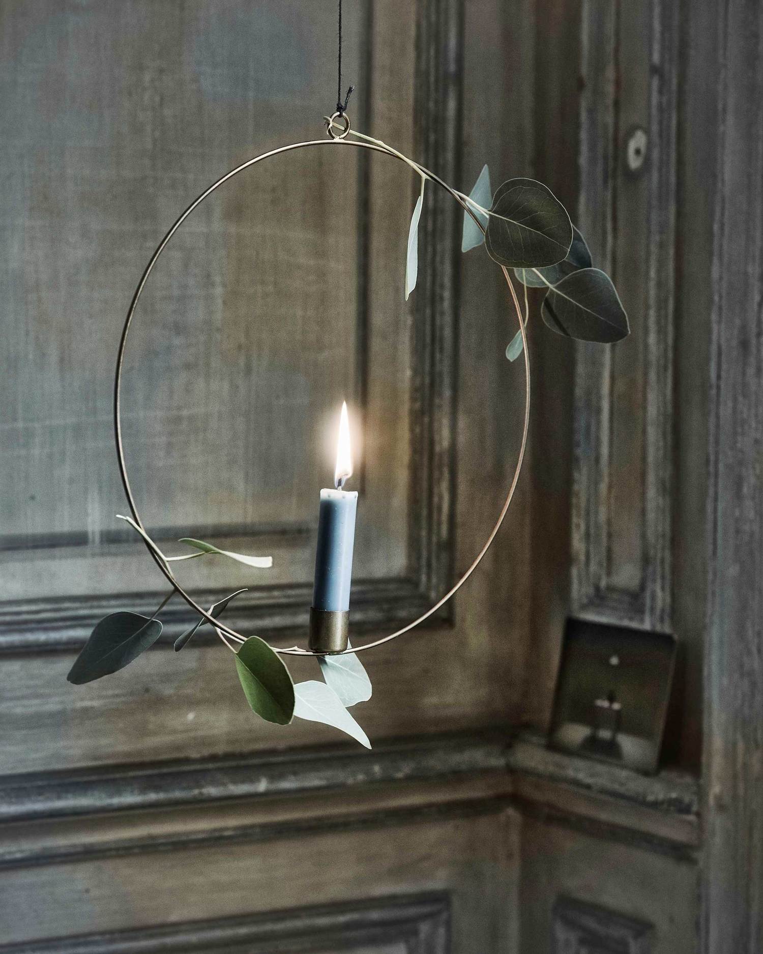 新古典蓝调圣诞宅，复古装饰主义风格-11