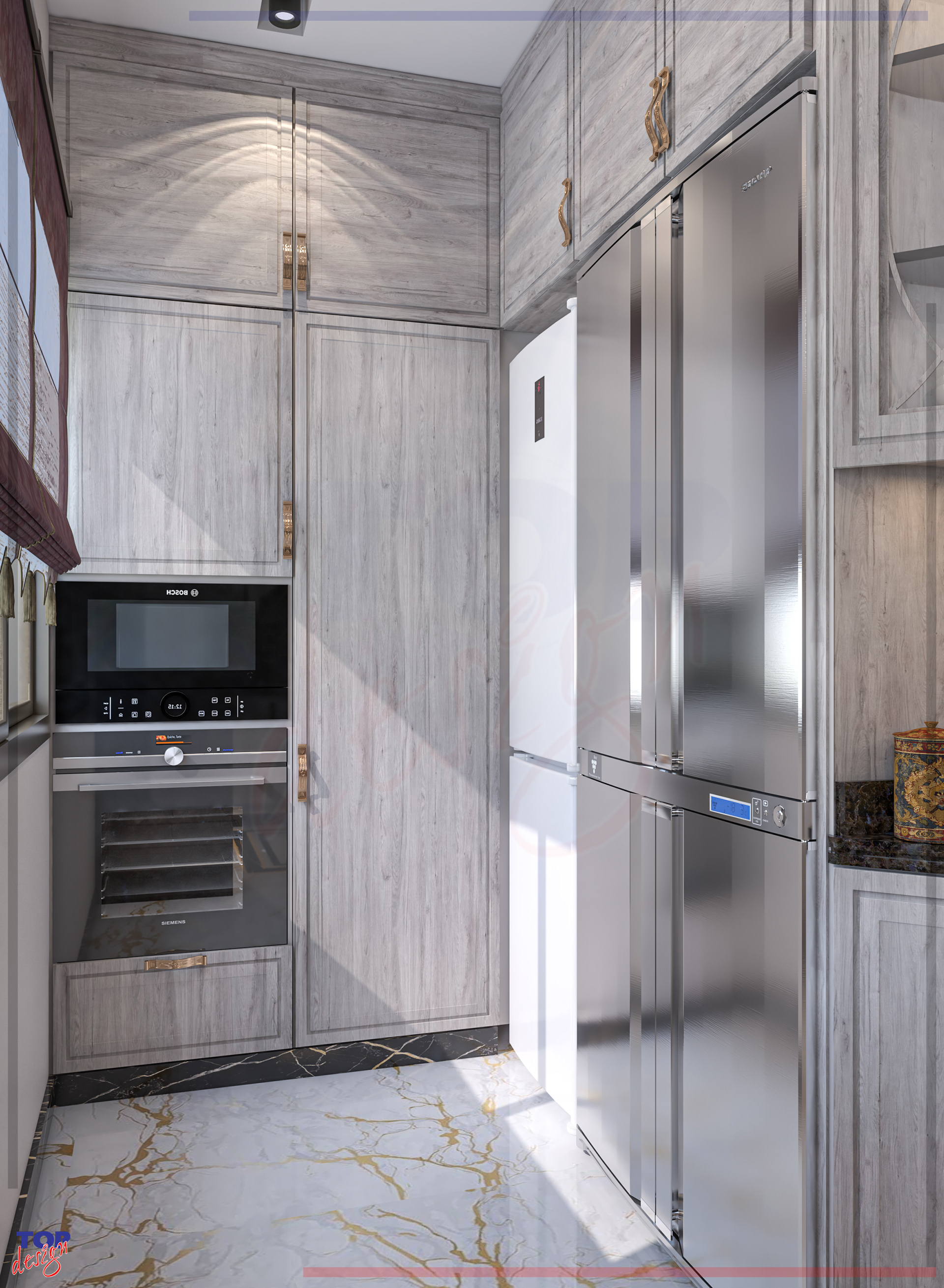 厨房设计方案 03丨叙利亚大马士革丨Top Design Office-9