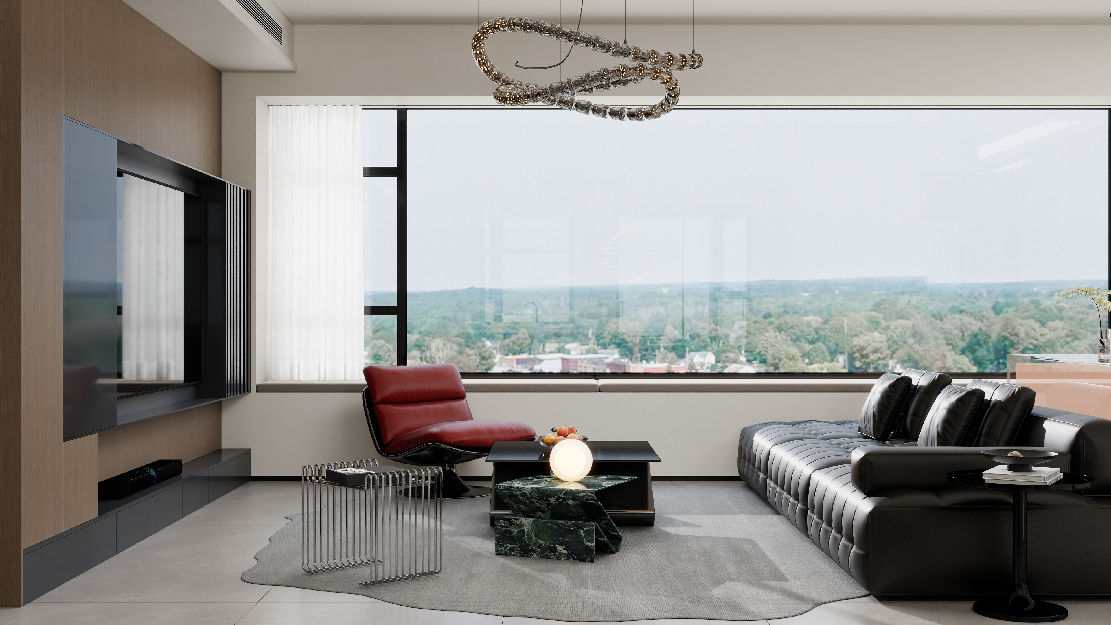 《天河学区房·时光叠影》中古风混搭家居设计丨中国广州丨广州市至雅设计装饰工程有限公司-61