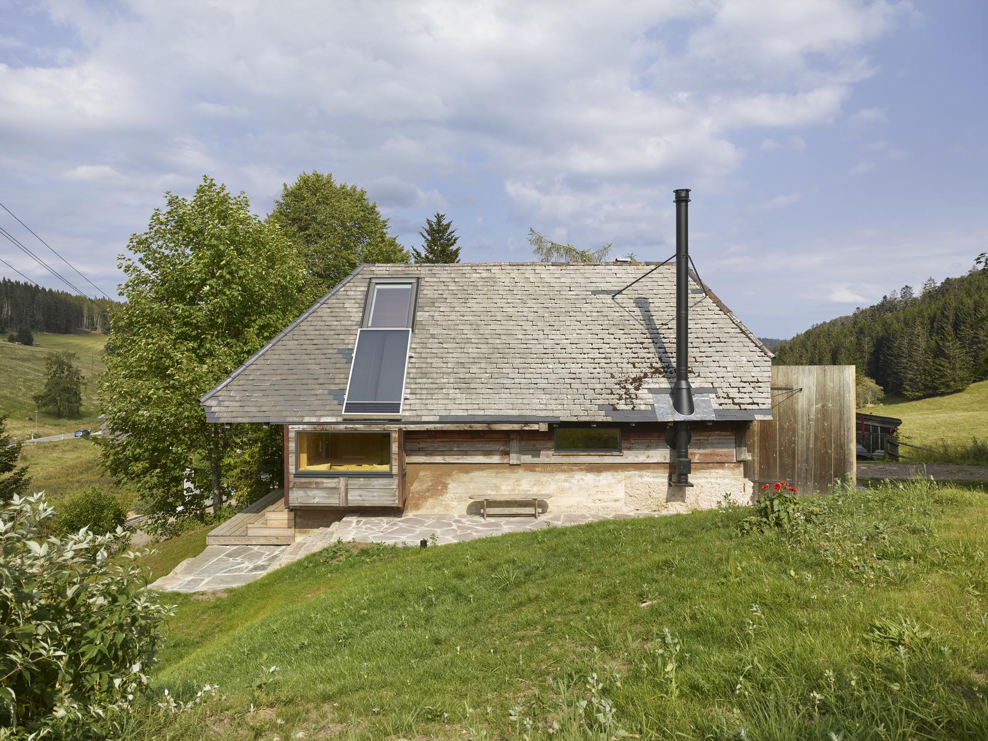 德国黑森林 1000 米高空的环保小屋-35