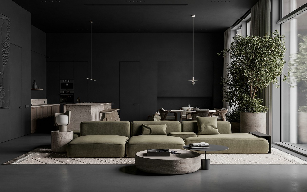 绿色温馨居家空间设计-5