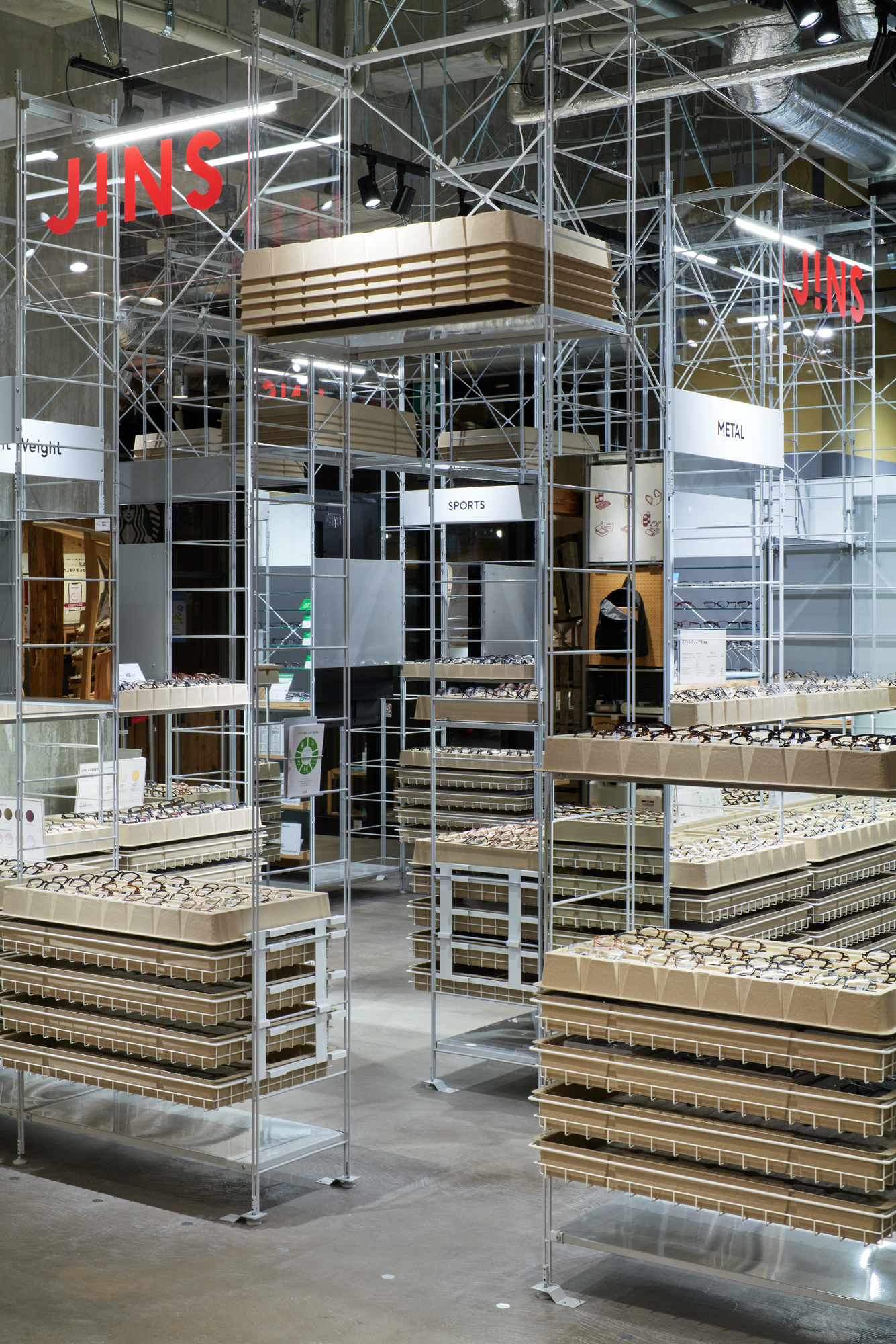 JINS 睛姿函馆店丨日本丨Schemata Architects + Jo Nagasaka-30