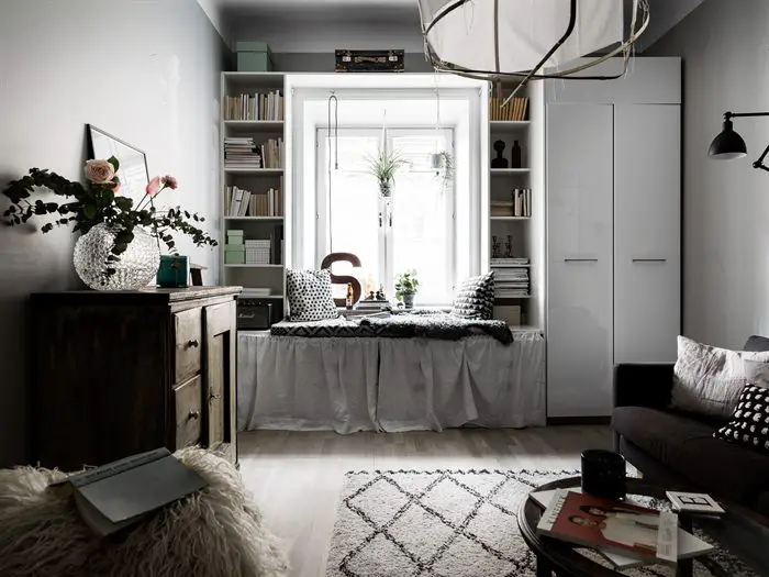 1915 年经典建筑中的复古温馨一居-4