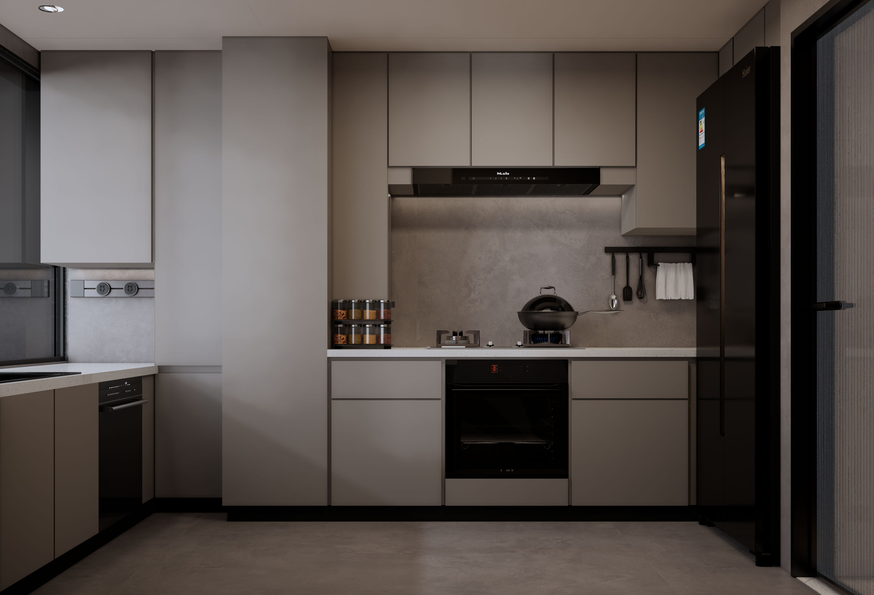 青岛金色慧谷私宅简约风效果设计-7