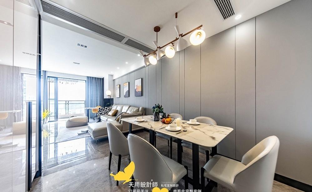 两房改三房,大中岛客厅的完美设计-12