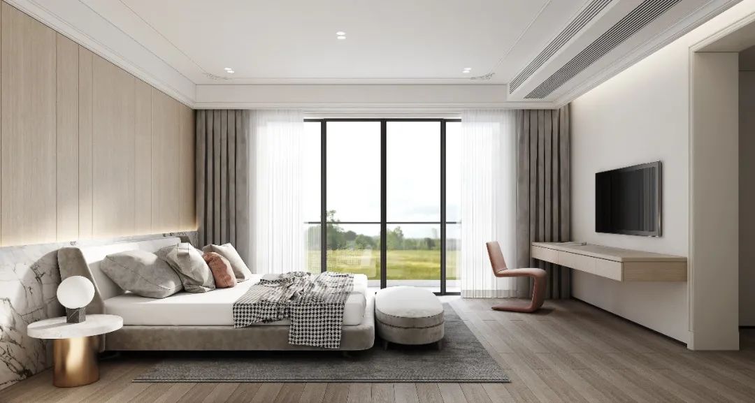 金色蓝庭 | 古典与现代的平衡美学-43