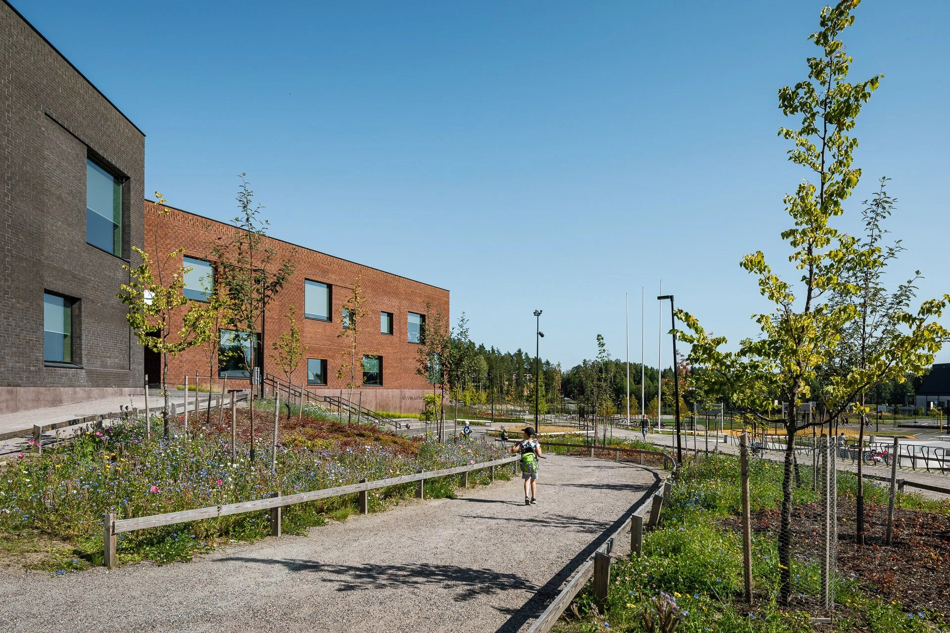 Sipoonlahti 学校扩建项目“Tandem”丨芬兰-19