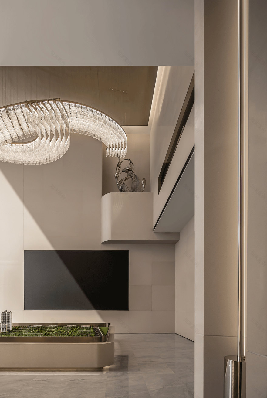 青岛天一仁和·云玺天颂售楼处丨中国青岛丨柯翊设计-15