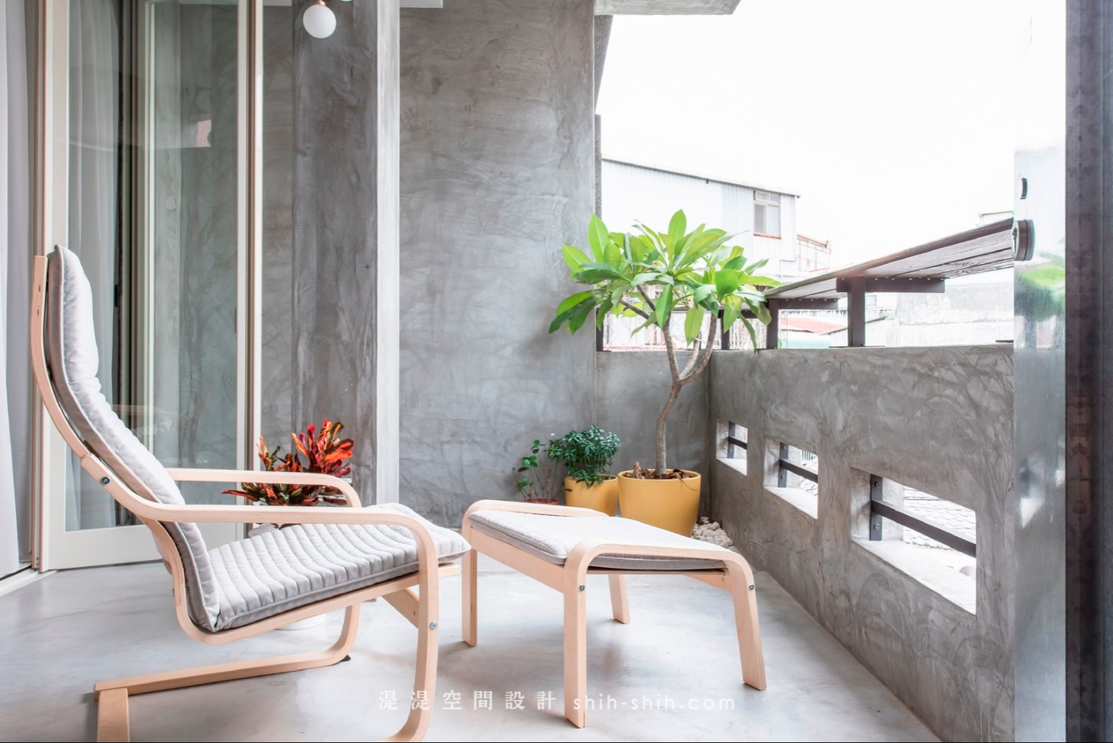 士林詹寓 60 年老屋翻新 | 打造深度阳台，提升空间品质-18