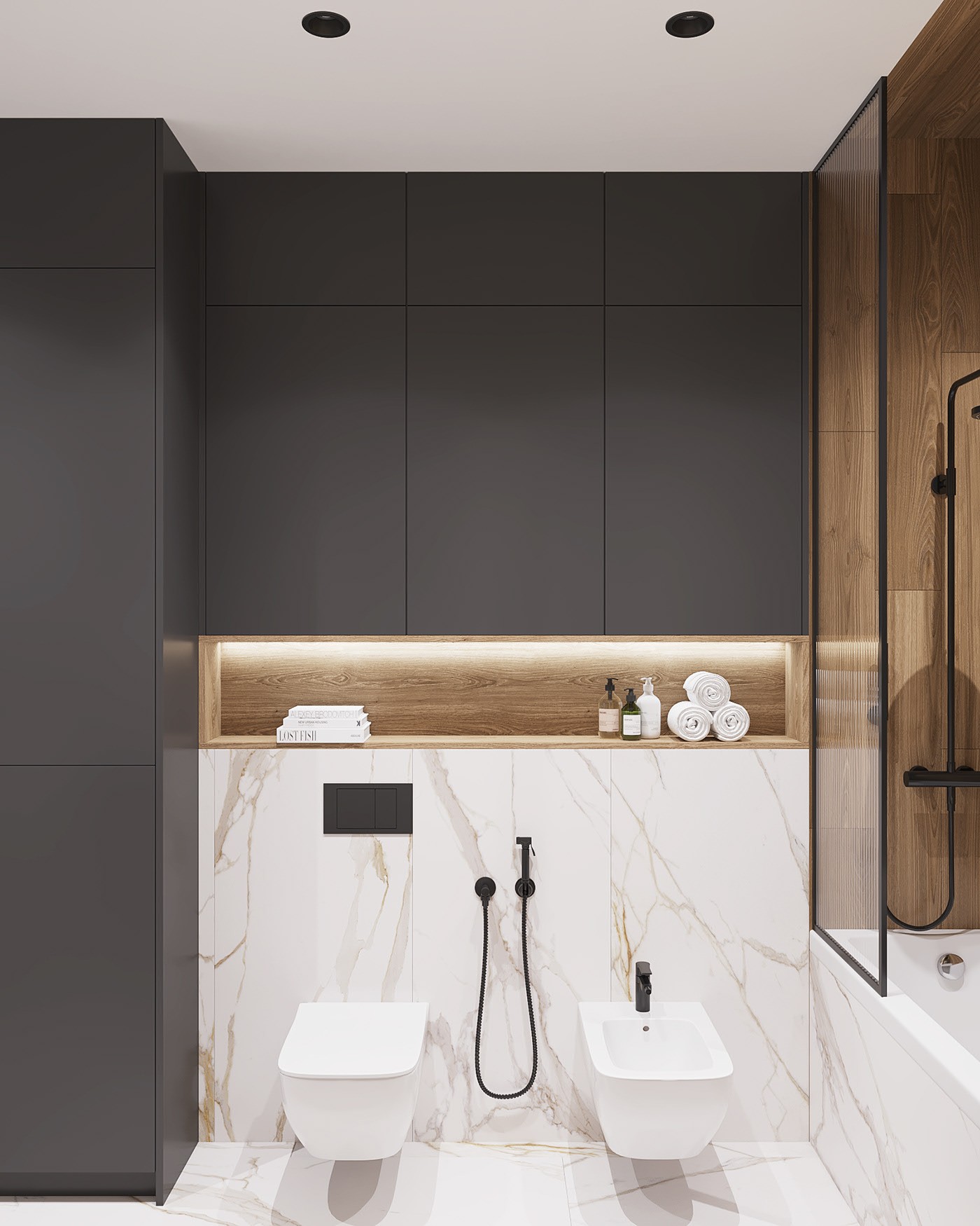 68㎡小空间公寓设计 打造出现代家居新时尚！-14