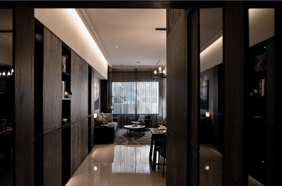 112m²宛如艺术品的居家空间  大满建筑室内设计-0