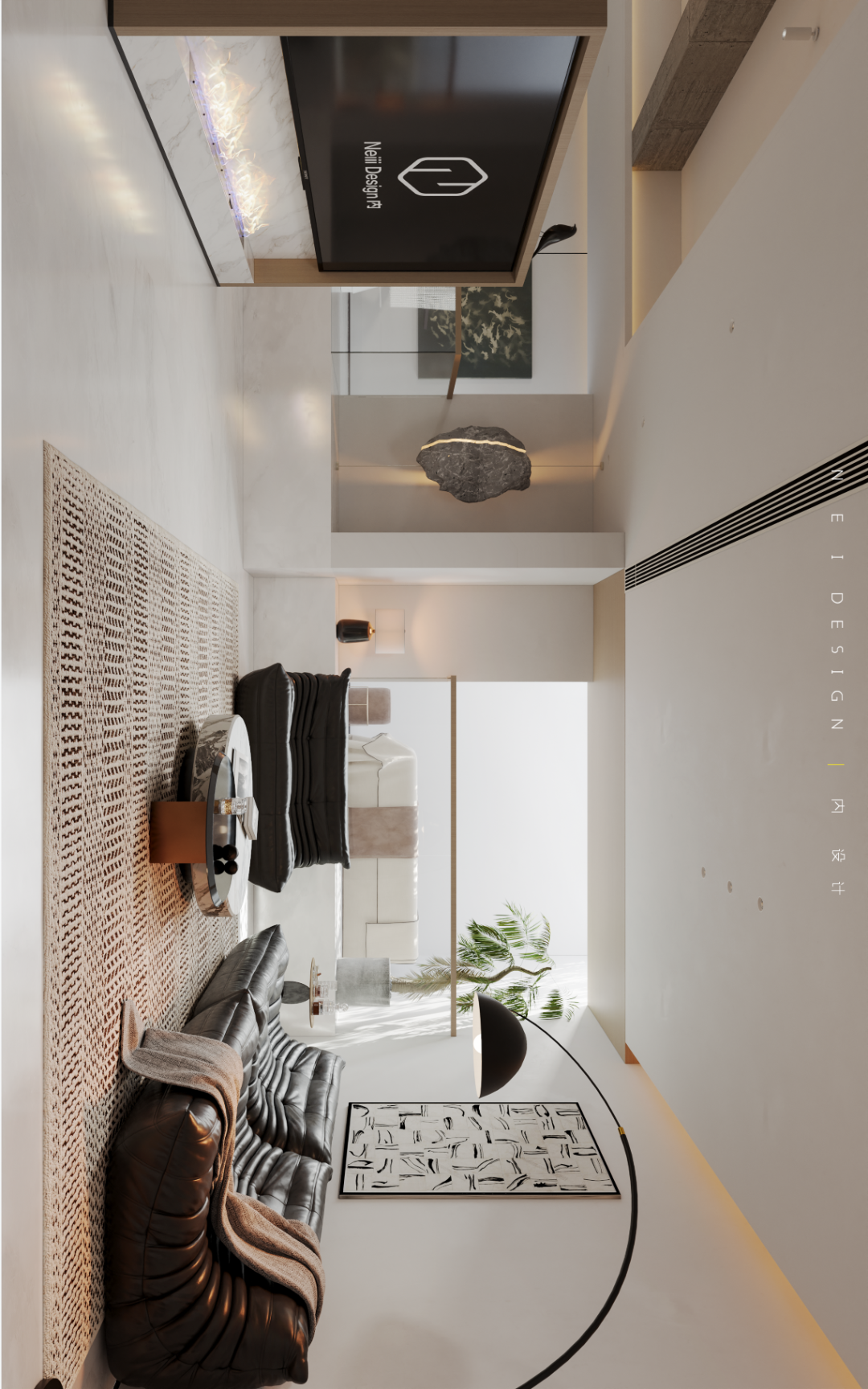 现代极简风格宁静雅致空间设计丨中国桂林丨1 内空间设计机构-16