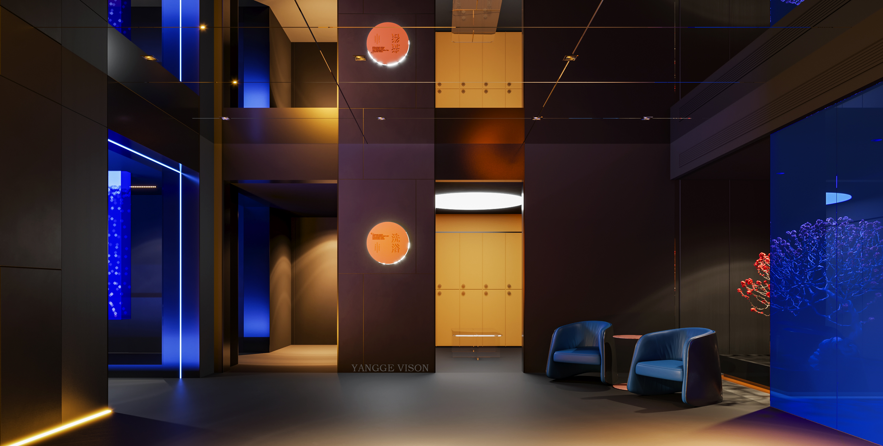 现代简约家具展厅设计-24