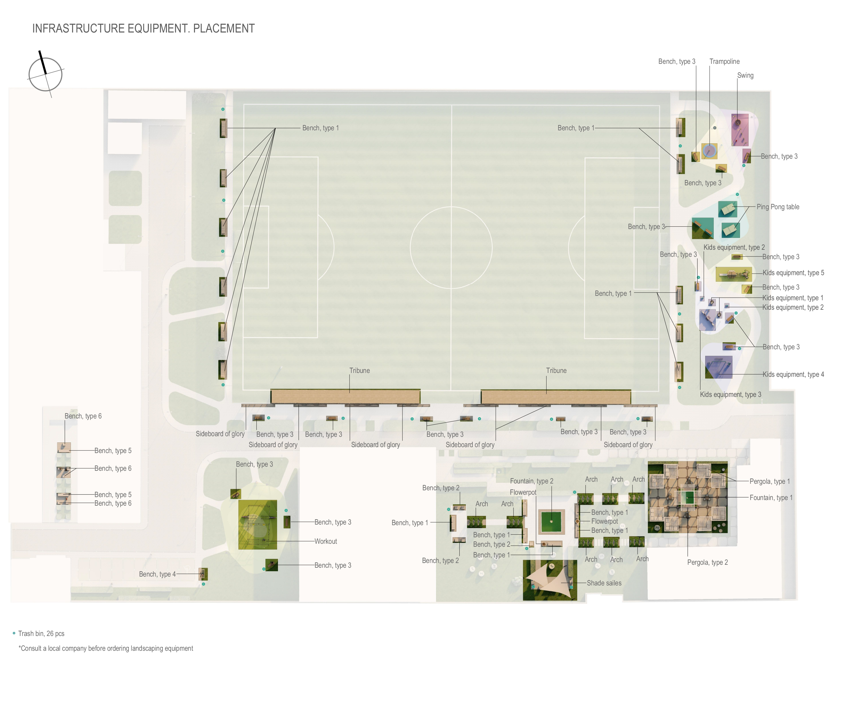 柔道联合会·训练中心丨阿塞拜疆丨Beloded Landscaping-16
