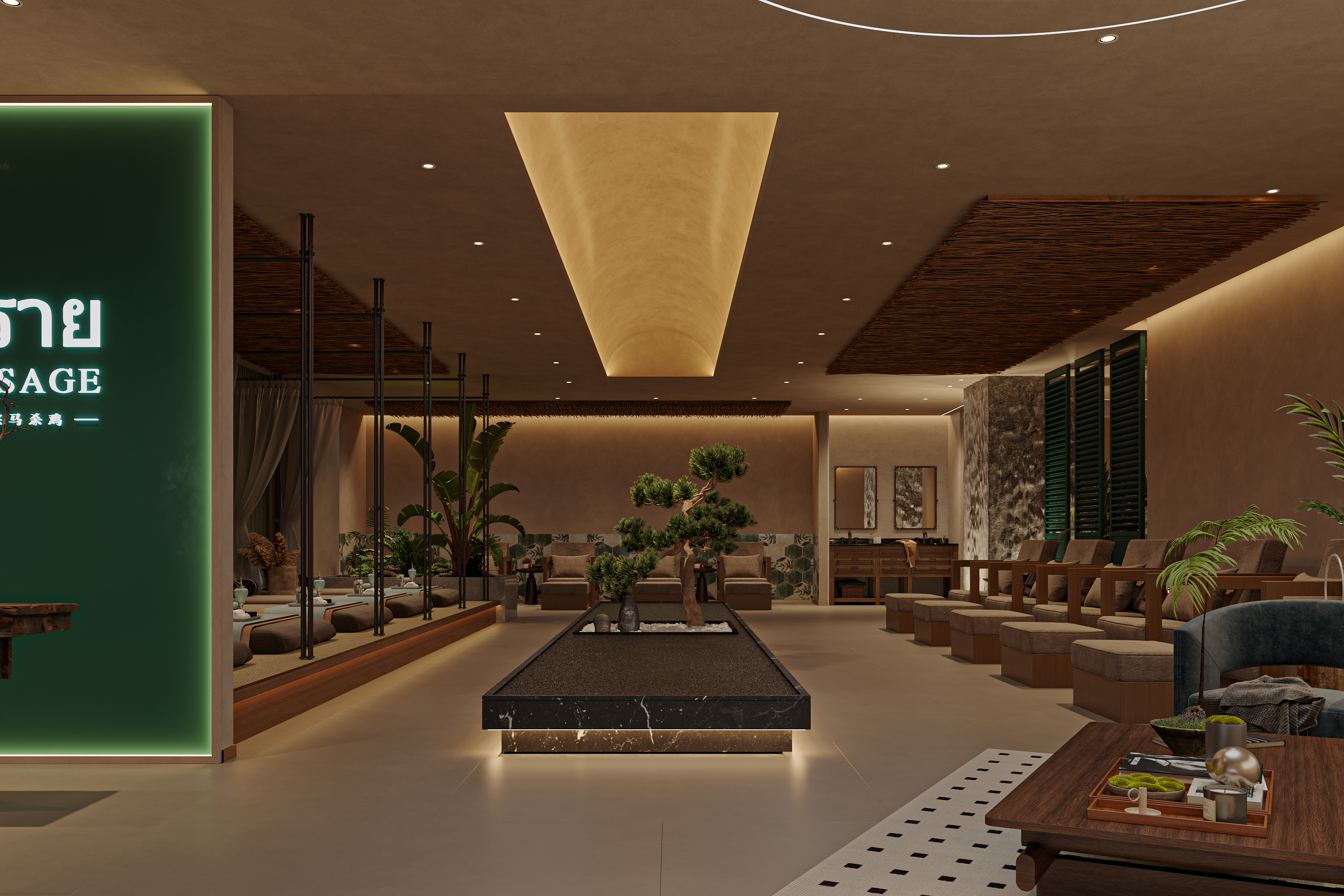 泰式按摩  足浴  SPA  效果图表现-4