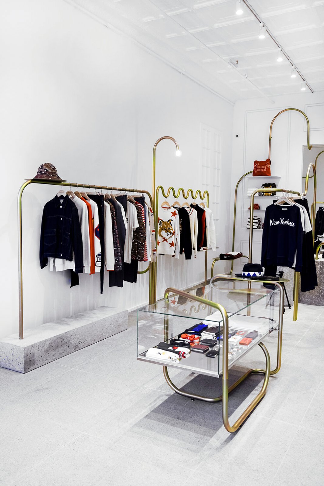 纽约MaisonKitsuné服装店  Mathieu Lehanneur-4