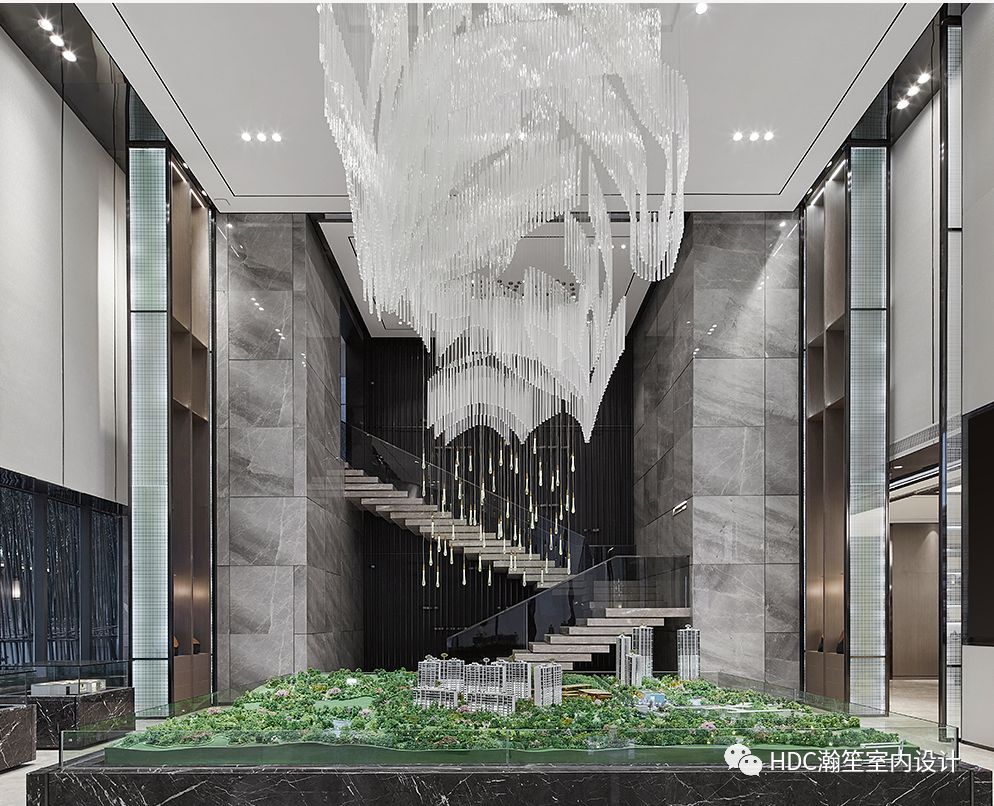 重庆洺悦国际售楼中心 | 轻奢中式，原创艺术设计-24