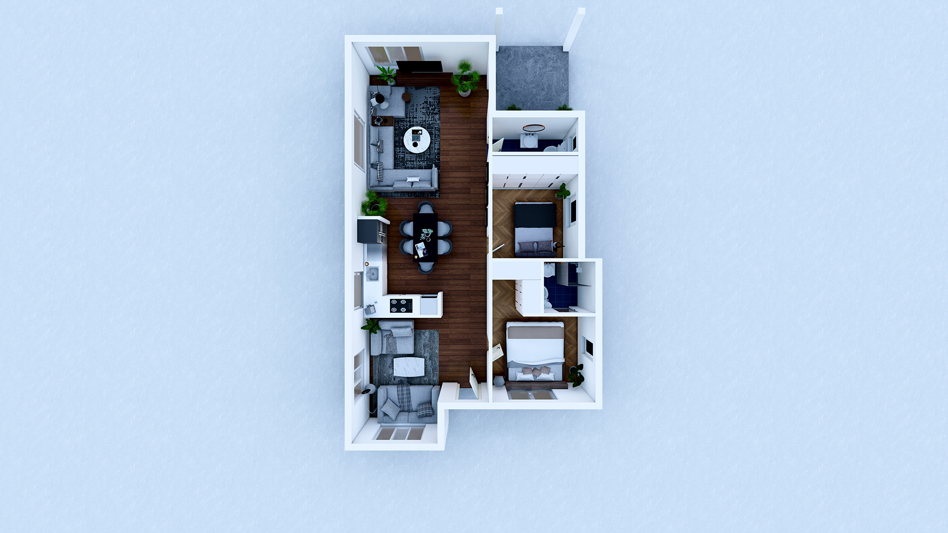 3D Floor plan designs-15