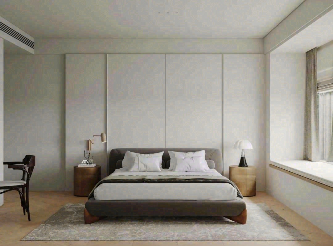 极简大平层设计丨HOMBLE 红柏设计-31