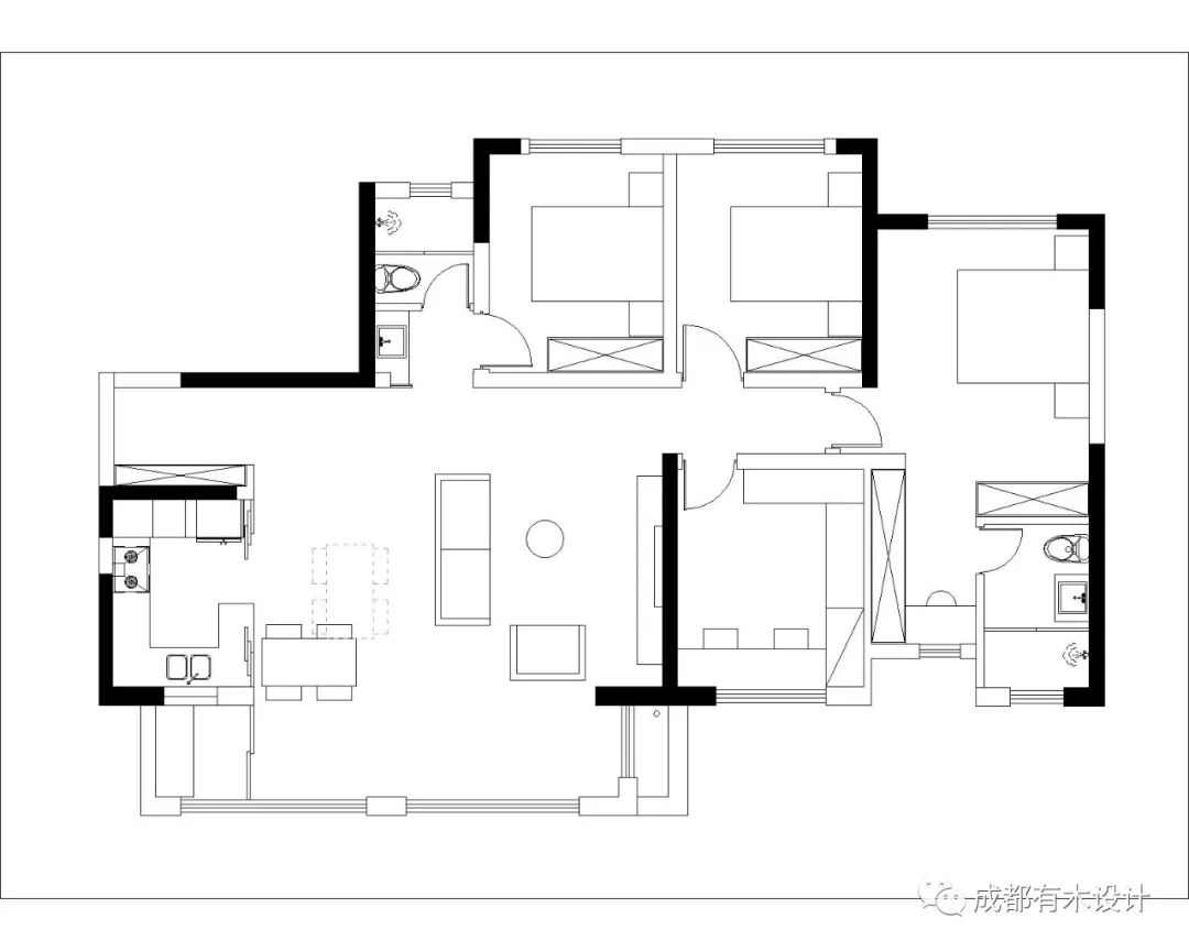 温馨北向亲子房设计丨王权-6