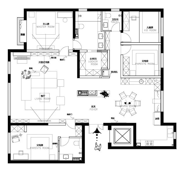 深木极简·161㎡轻奢之家-9