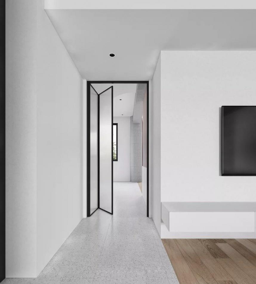 原木极简白，打造开放自由的空间-10