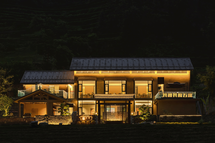 五峰如院庭院餐厅丨中国湖北丨宜昌拾间设计-62