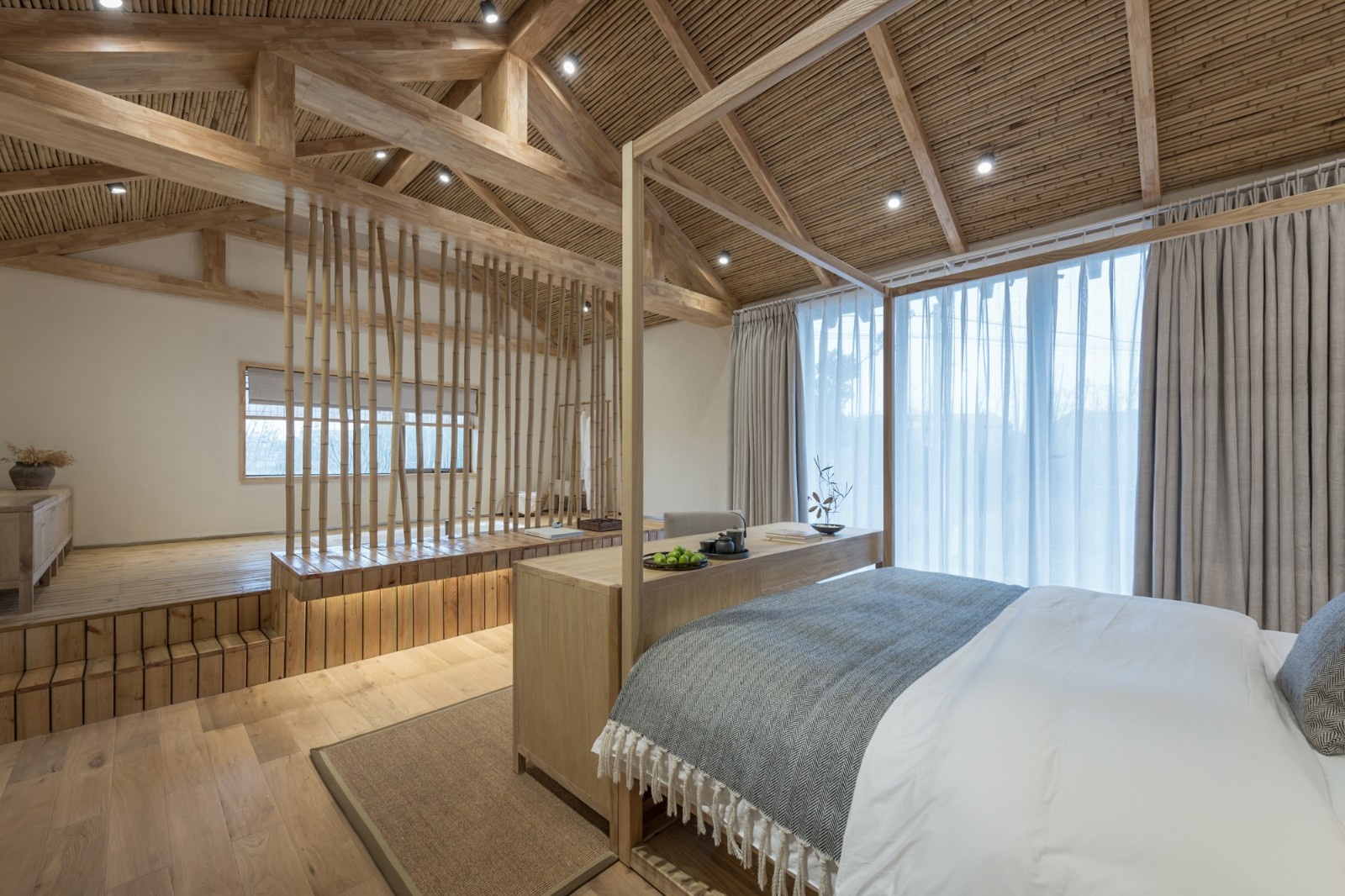 卓尔·桃花驿五号农庄,桃花隐丨北京玲和步尧空间设计,全壹建筑-15