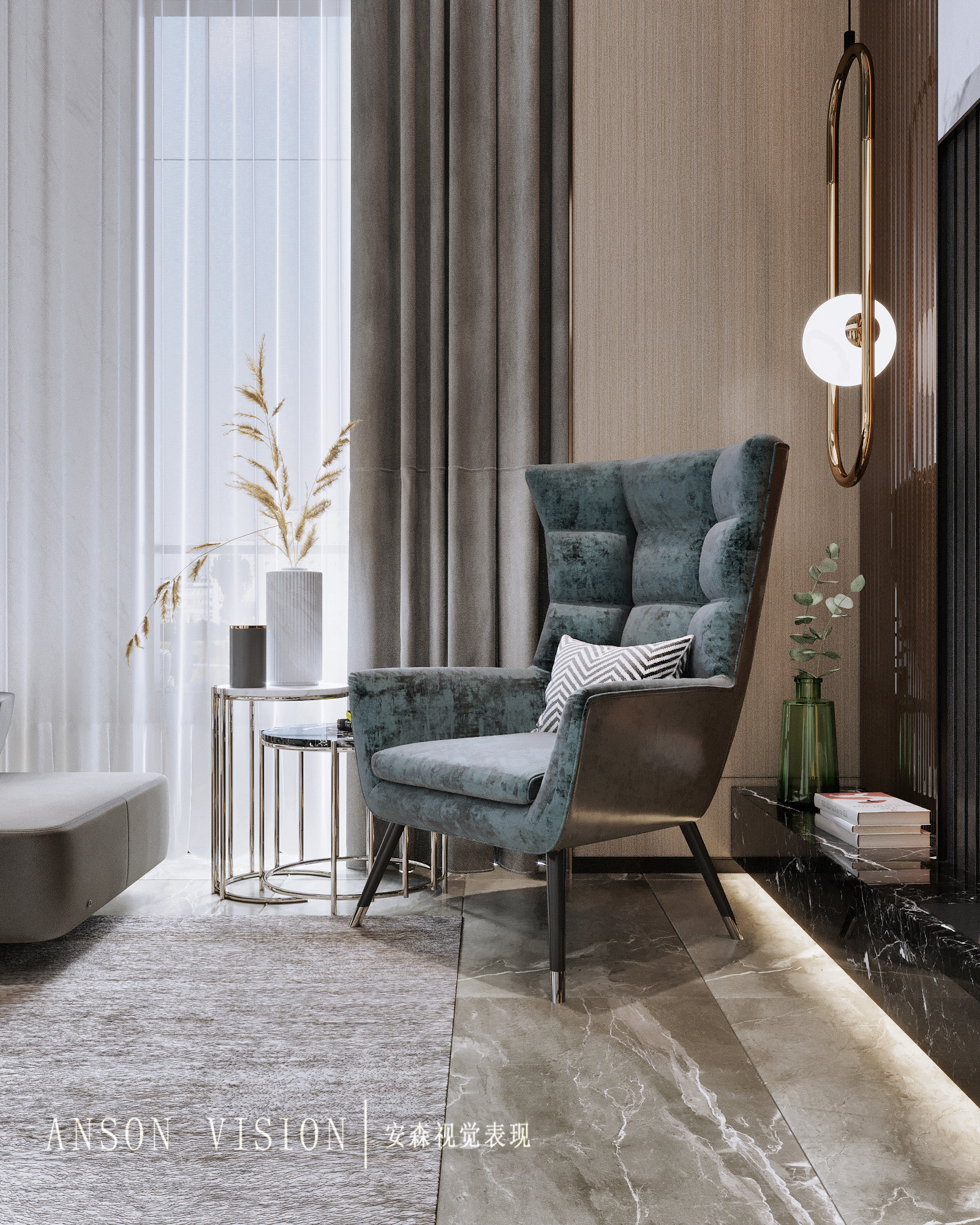 高山流水 新中式别墅-14