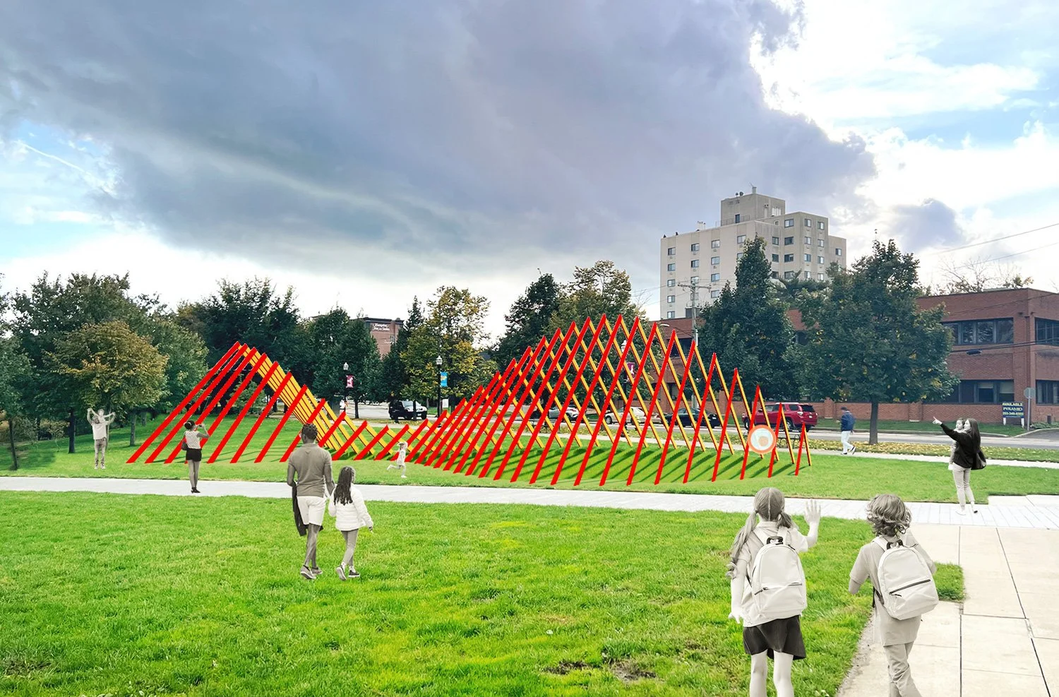 米尔河公园地形工程丨美国康涅狄格-10