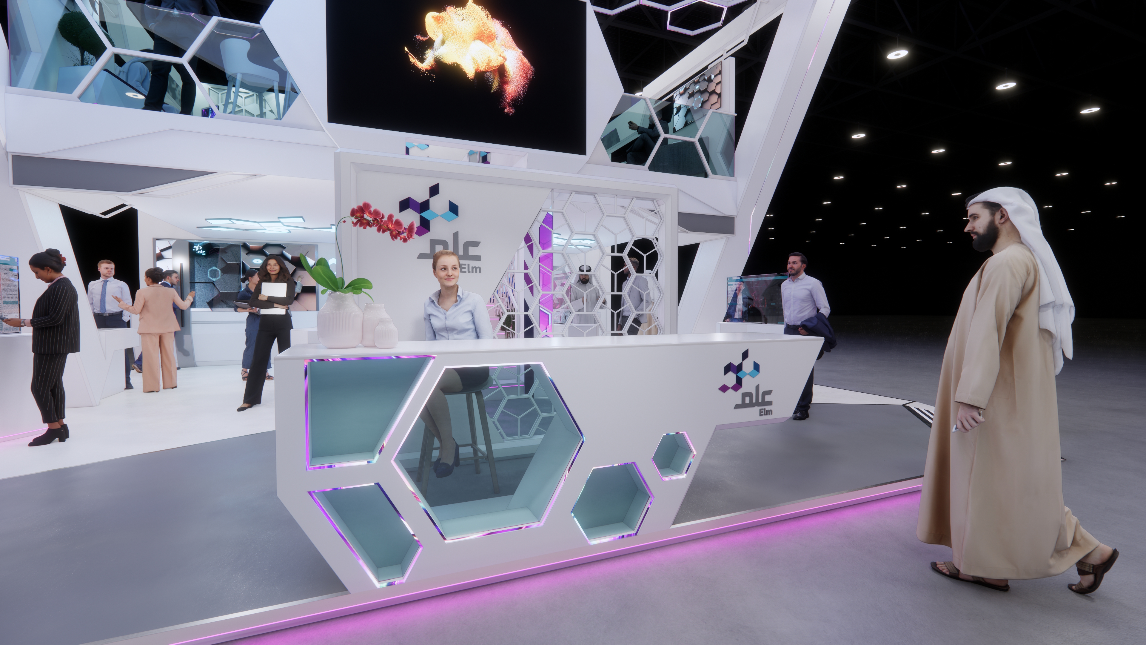 GITEX EXHIBITION STAND (ELM)-5