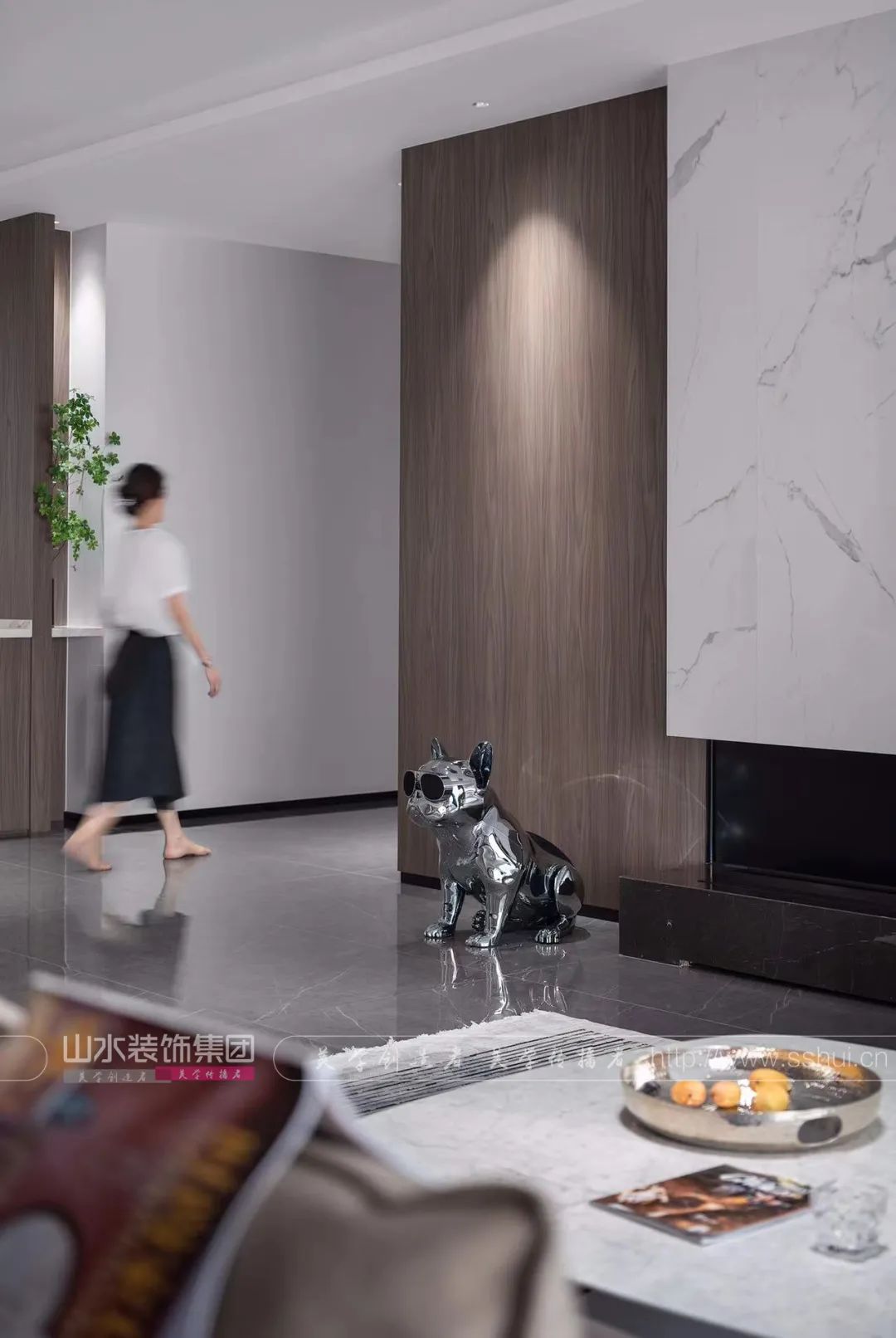 山水·爱家说 · 诗意家居空间设计丨中国合肥丨山水空间装饰-10