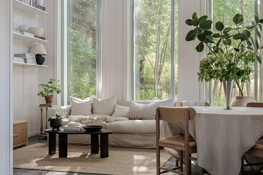 瑞典湖畔小屋 | 光与窗的完美融合-4