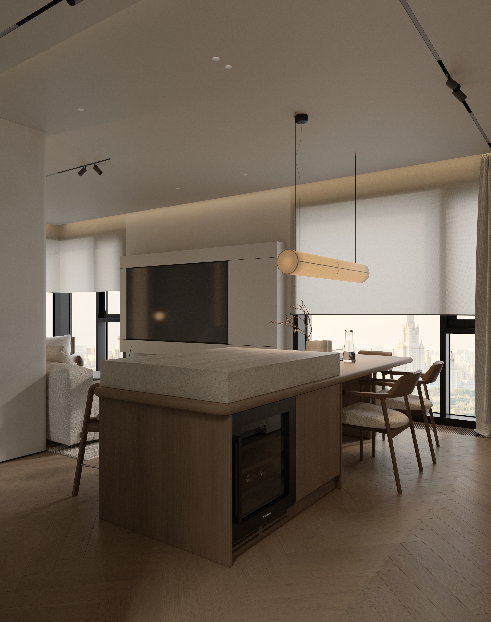 小区：大都会（注：ЖК常见指жилой комплекс即住宅小区，Метрополия音译大都会，这也是较为常见的意译） 丨俄罗斯莫斯科丨Ananev Architects-25