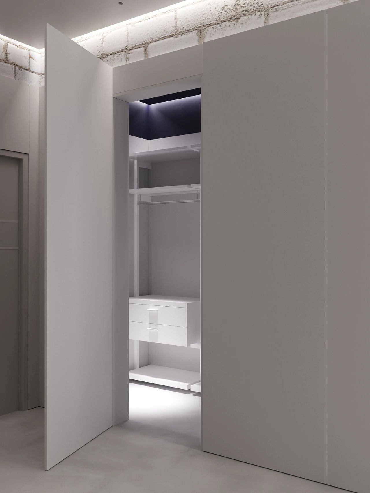 单色极简主义表达 · VIAN AA 内部设计丨俄罗斯顿河畔罗斯托夫丨Aleinikova Alina-61