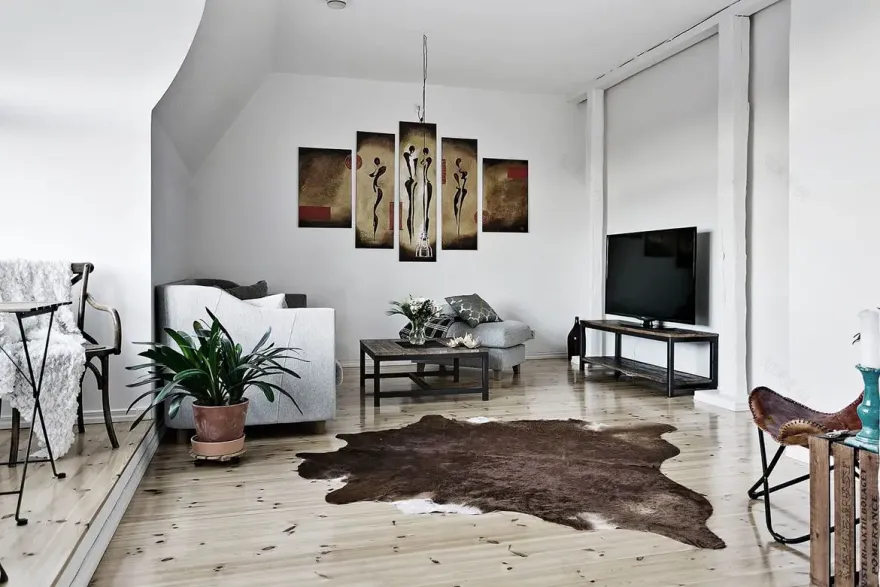 简约圣诞风 | 71m²小资空间-9