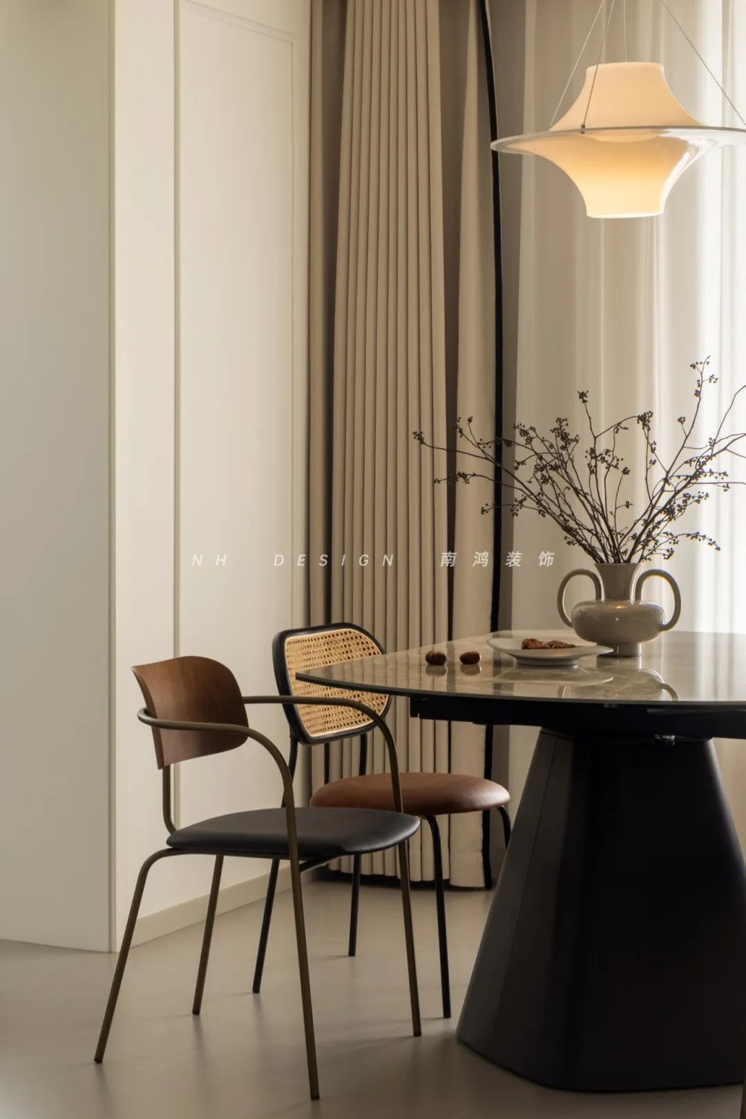 奶油中古 · 浙江杭州 89㎡居室设计丨中国杭州丨浙江南鸿装饰-32