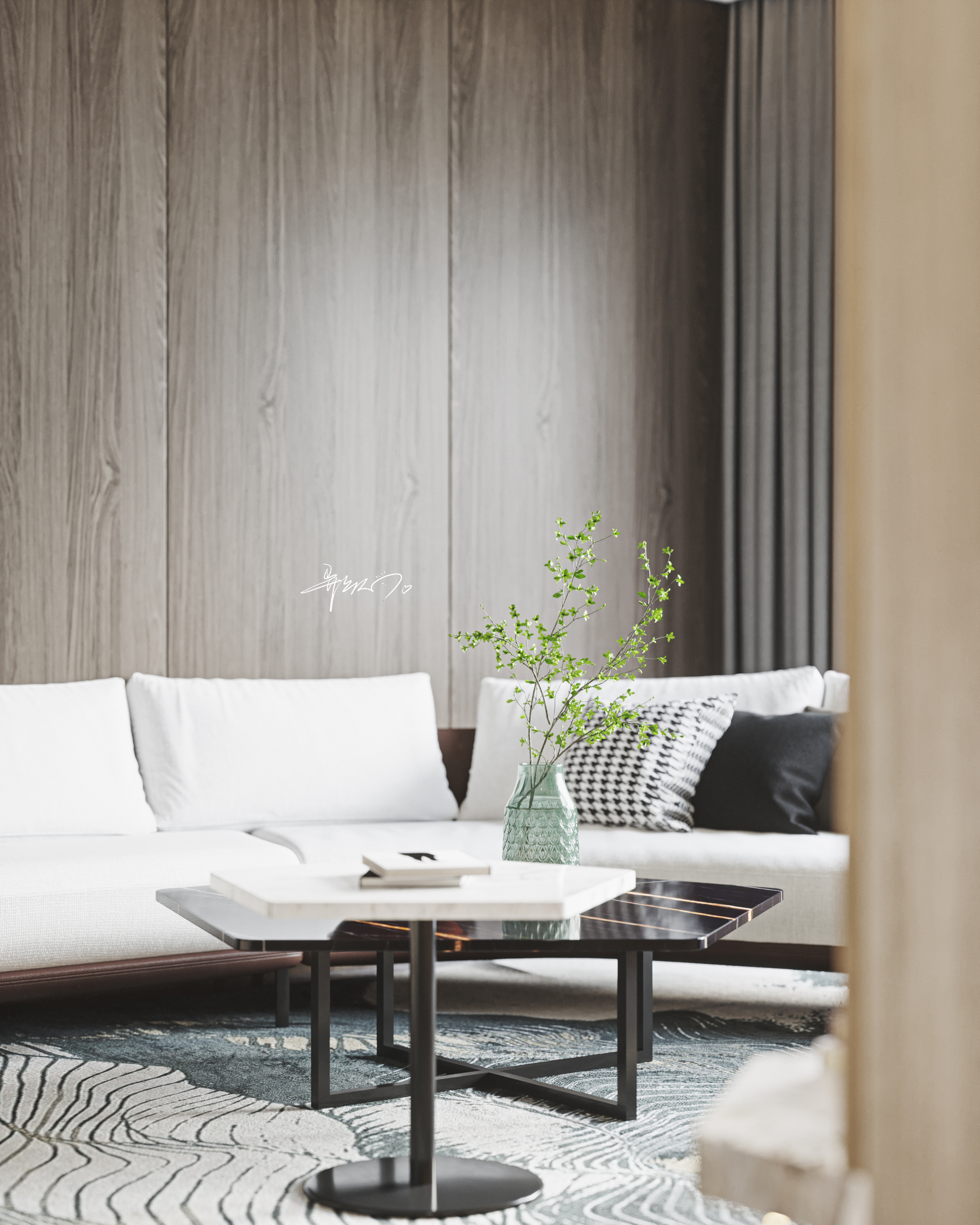 简约现代风酒店客房设计丨知名设计师-32