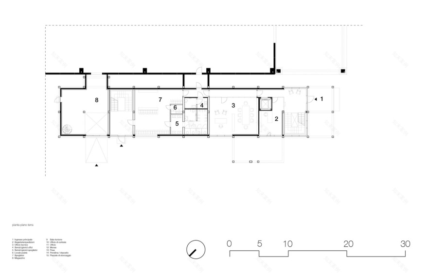 金属木工公司新办公室丨意大利布雷西亚丨Nicola Martinoli-49