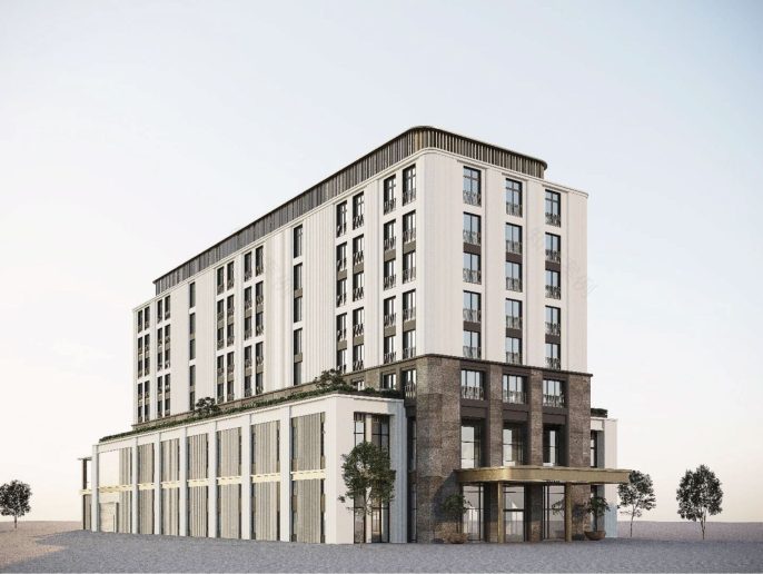 贝尔格莱德水上区酒店,市场及6栋住宅楼建设项目-24