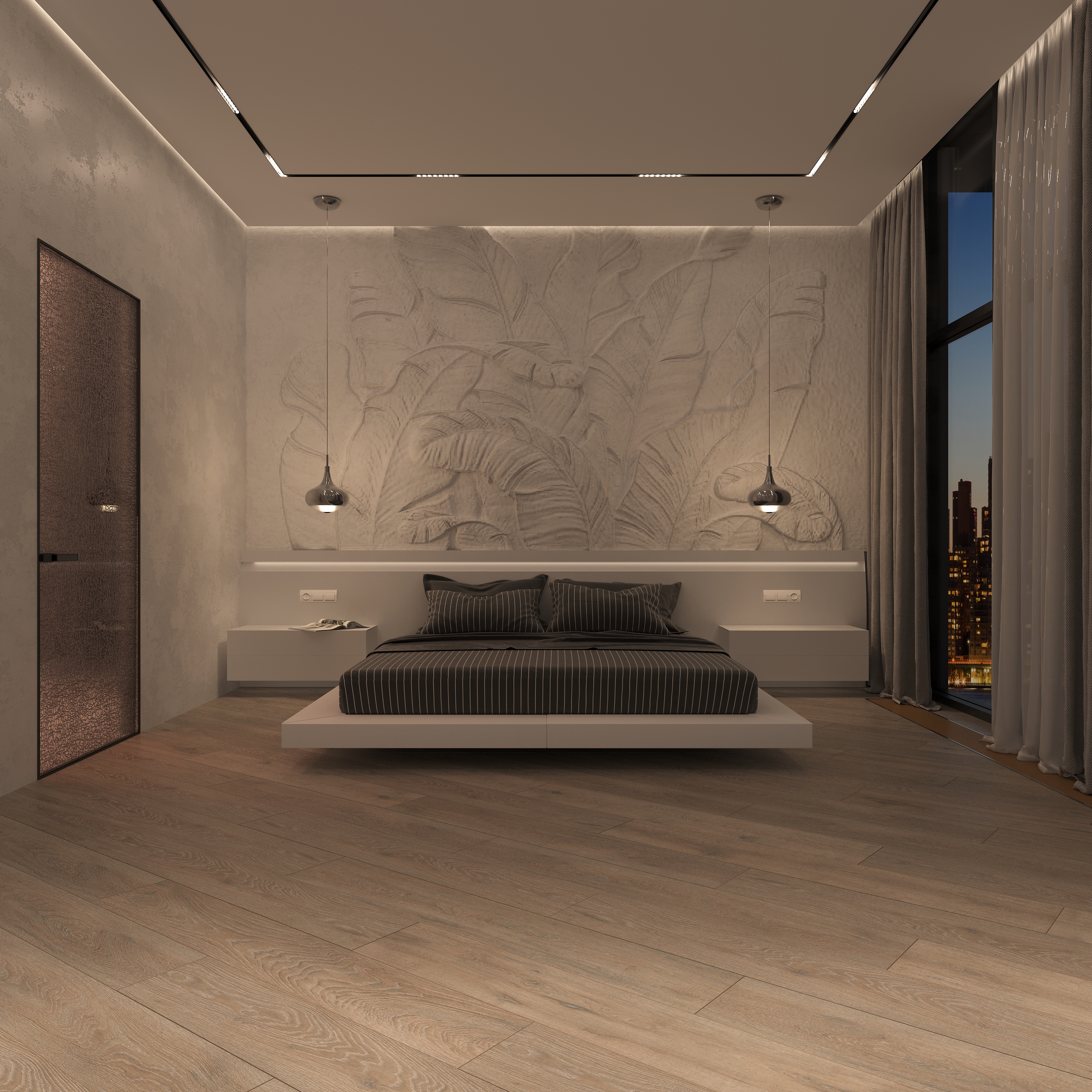 Contemporarie style apartments可视化项目丨tetiana_visual_3d-32