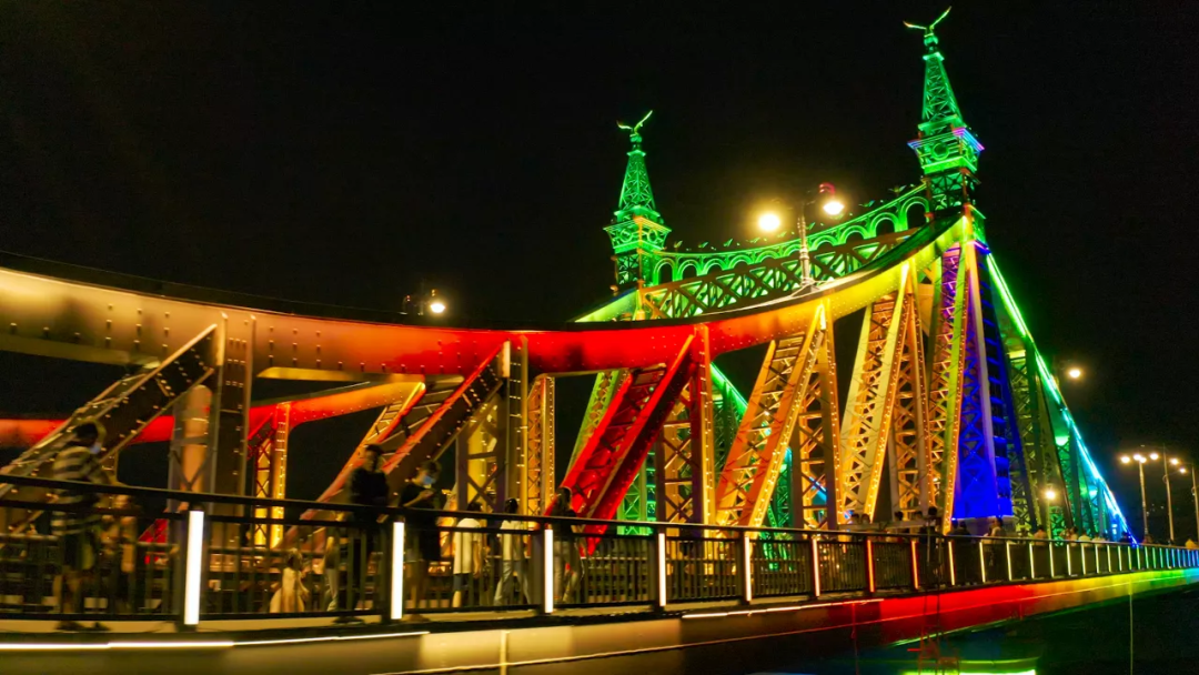 火了！这座中建科工建造的“网红”桥！-19