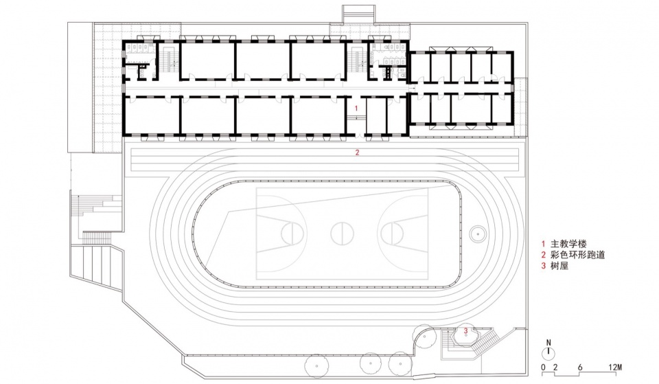 北京新世纪实验小学改造设计丨中国北京丨URBANUS 都市实践-80