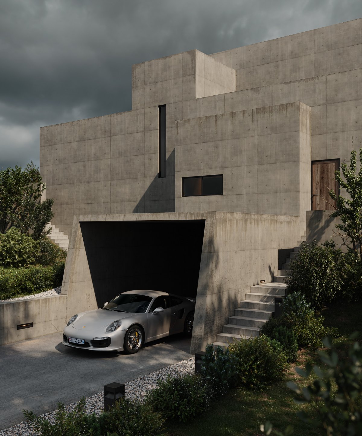 Beton Brut 住宅丨瑞士丨Philip Moreton-3