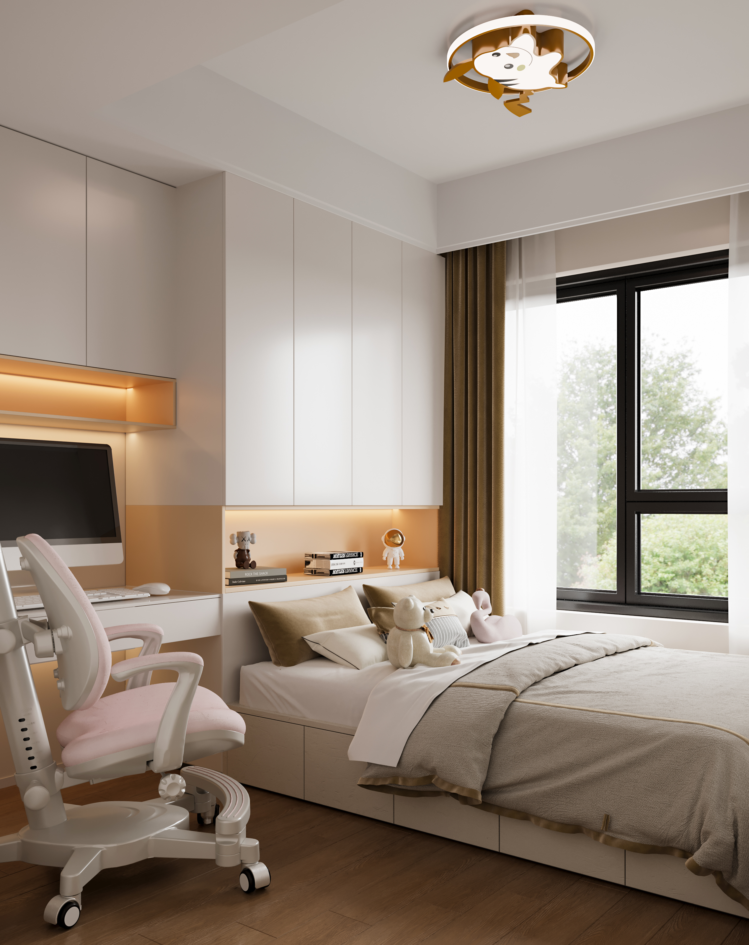 现代奶油风案例-9