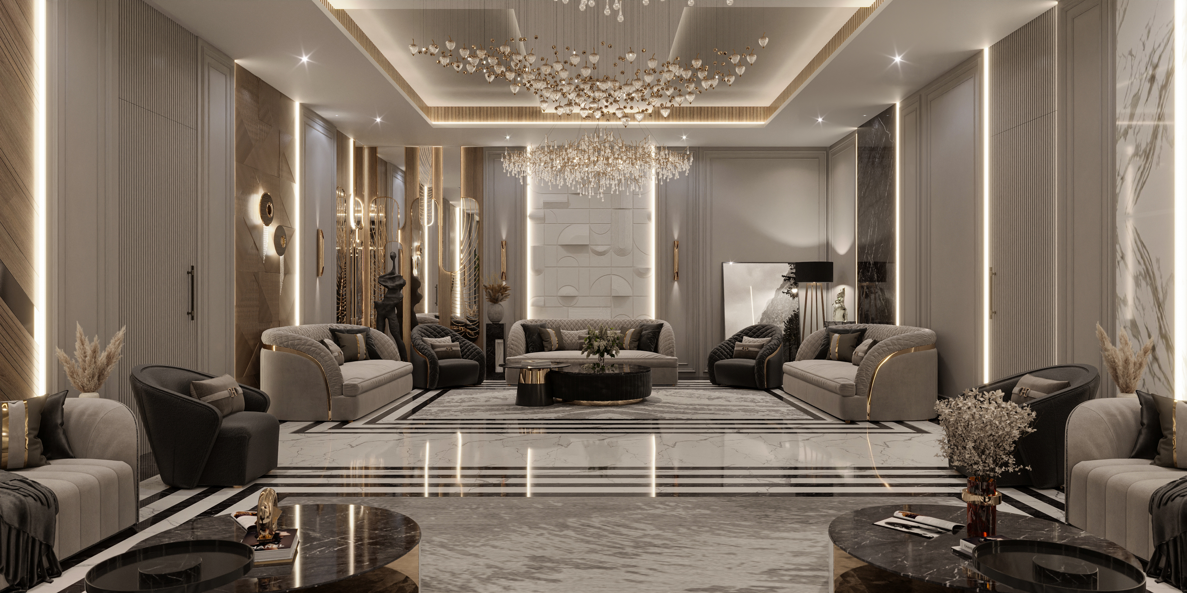 MODERN - NEO CLASSIC reception area-4