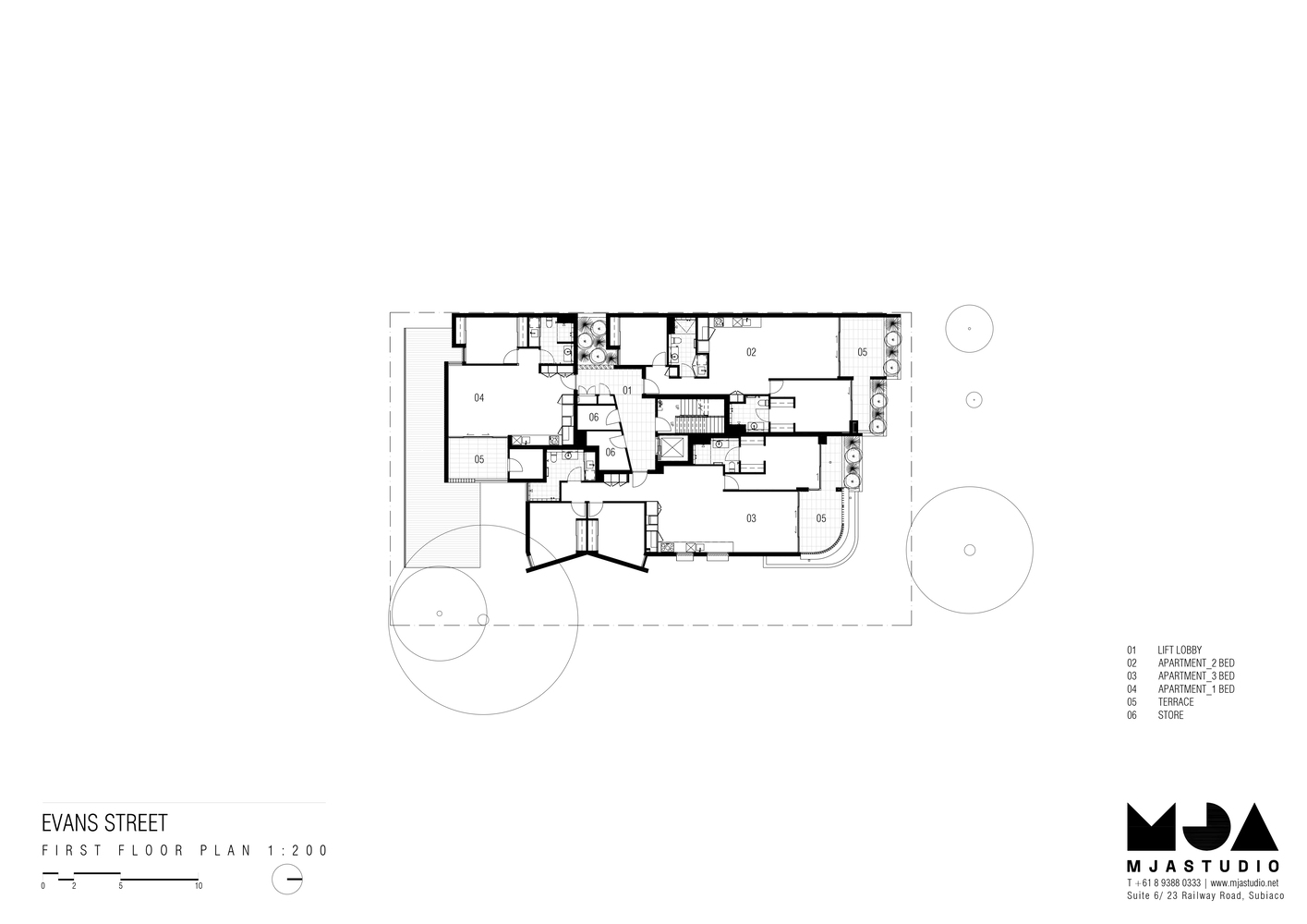 埃文斯街 95 号住宅楼丨澳大利亚丨MJA Studio-16