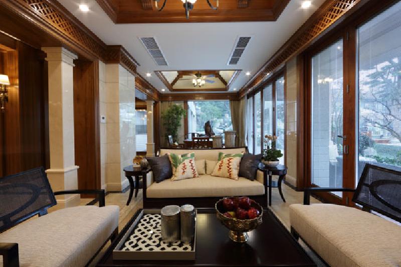 重慶翡翠湖別墅軟裝設計專案-2