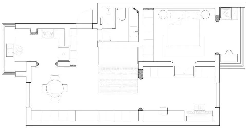 95后婚房奶油原木风设计-14